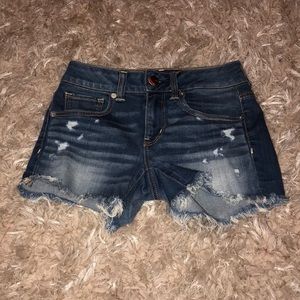 American Eagle Midi denim shorts